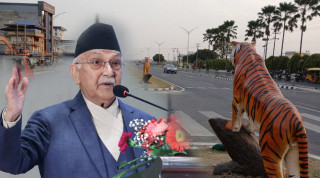 भरतपुरको गोन्द्राङ–पुलचोक ६ लेन सडक खण्डको उद्घाटनगर्न प्रधानमन्त्री ओली चितवन आउने